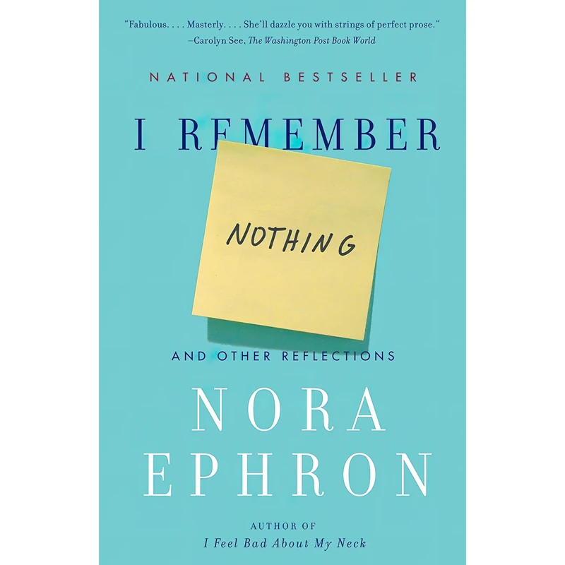 کتاب I Remember Nothing اثر Nora Ephron انتشارات Vintage