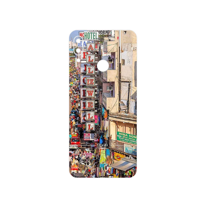 برچسب پوششی ماهوت مدل City of Delhi مناسب برای گوشی موبایل موتورولا Moto E6 Plus