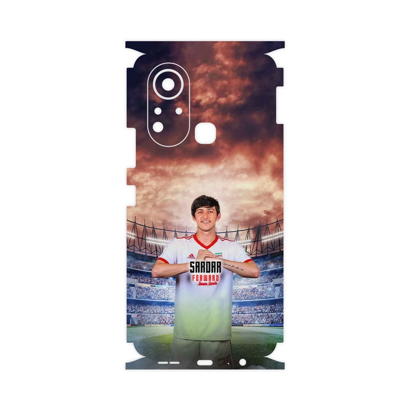 برچسب پوششی ماهوت مدل Sardar Azmoun-FullSkin مناسب برای گوشی موبایل اینفینیکس Hot 11s