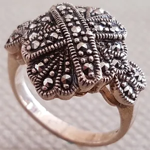 انگشتر نقره زنانه مدل PL22