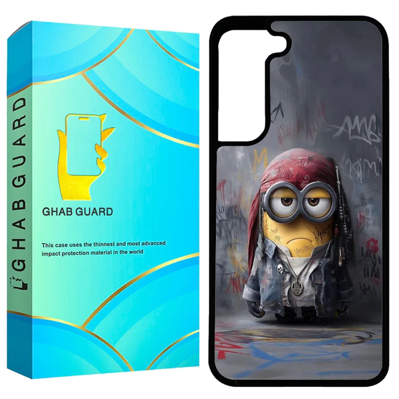 کاور قاب گارد طرح مینیون مدل GCHPA21F مناسب برای گوشی موبایل سامسونگ Galaxy S21 FE 5G