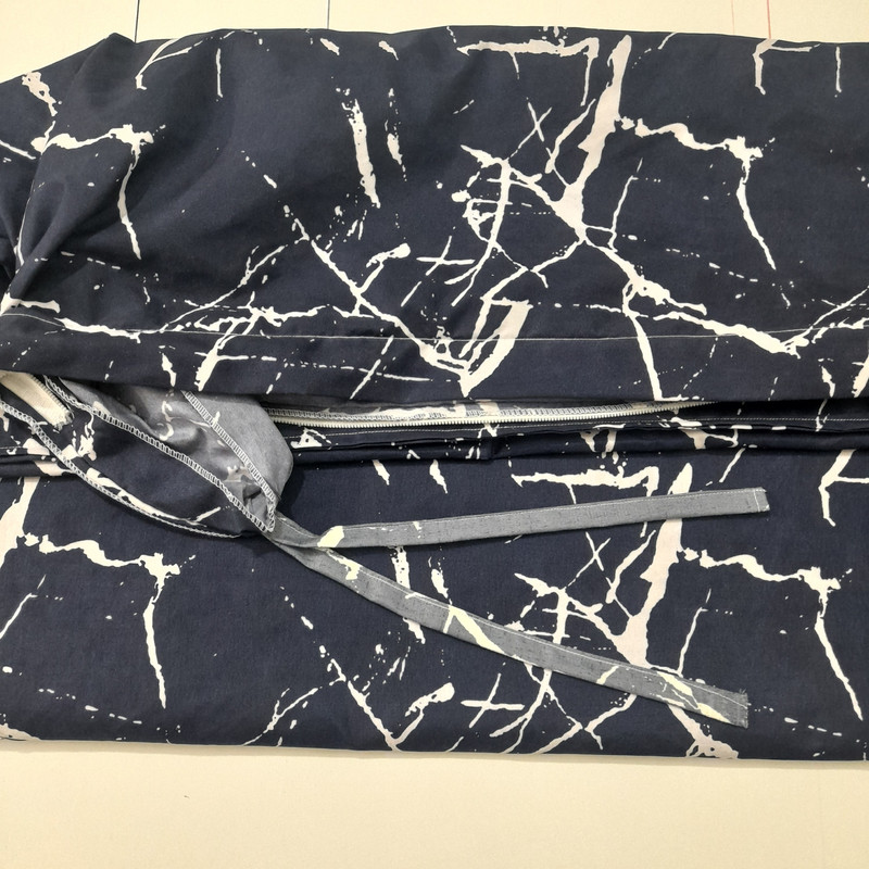 روکش لحاف مدل مرمر نیکیا دو نفره سایز 220×200 سانتی متر