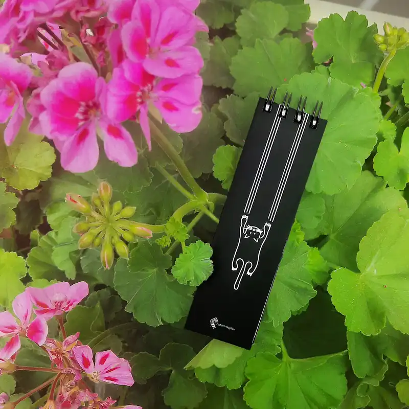 دفترچه یادداشت پدیده نقش مدل mini bell بسته 300 عددی به همراه استند