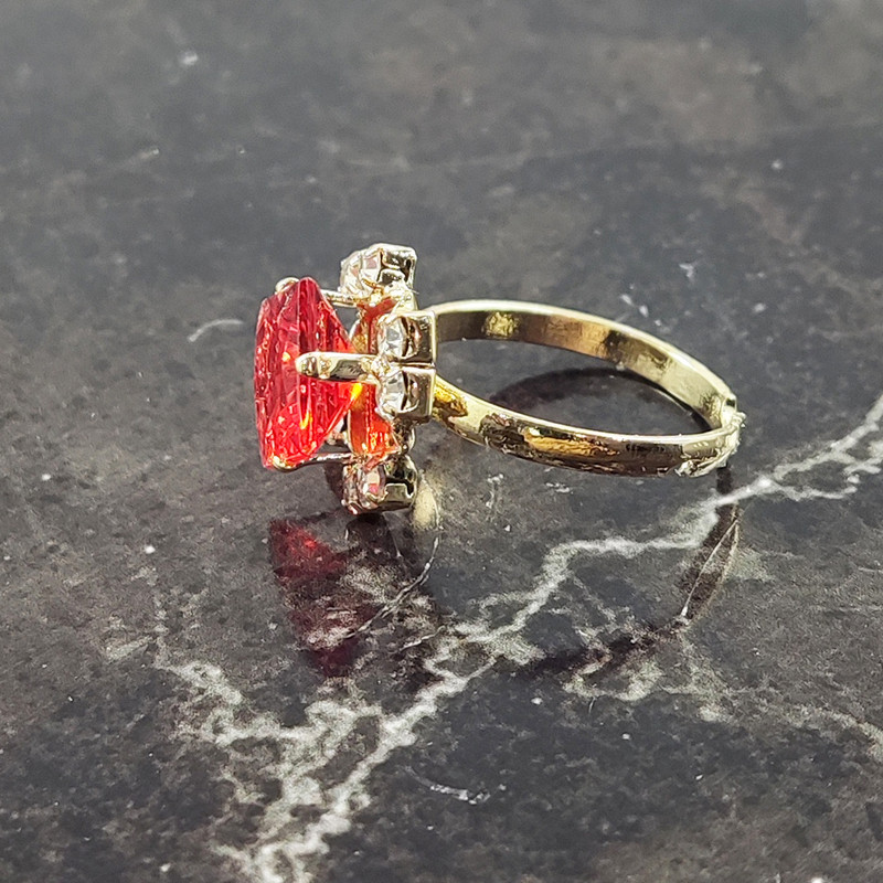 انگشتر دخترانه سلین کالا مدل یاقوت کد 12 انگشتر دخترانه سلین کالا مدل یاقوت کد 12