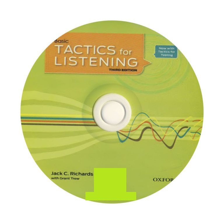 کتاب Tactics for Listening 3rd اثر Jack C. Richards انتشارات Oxford سه جلدی