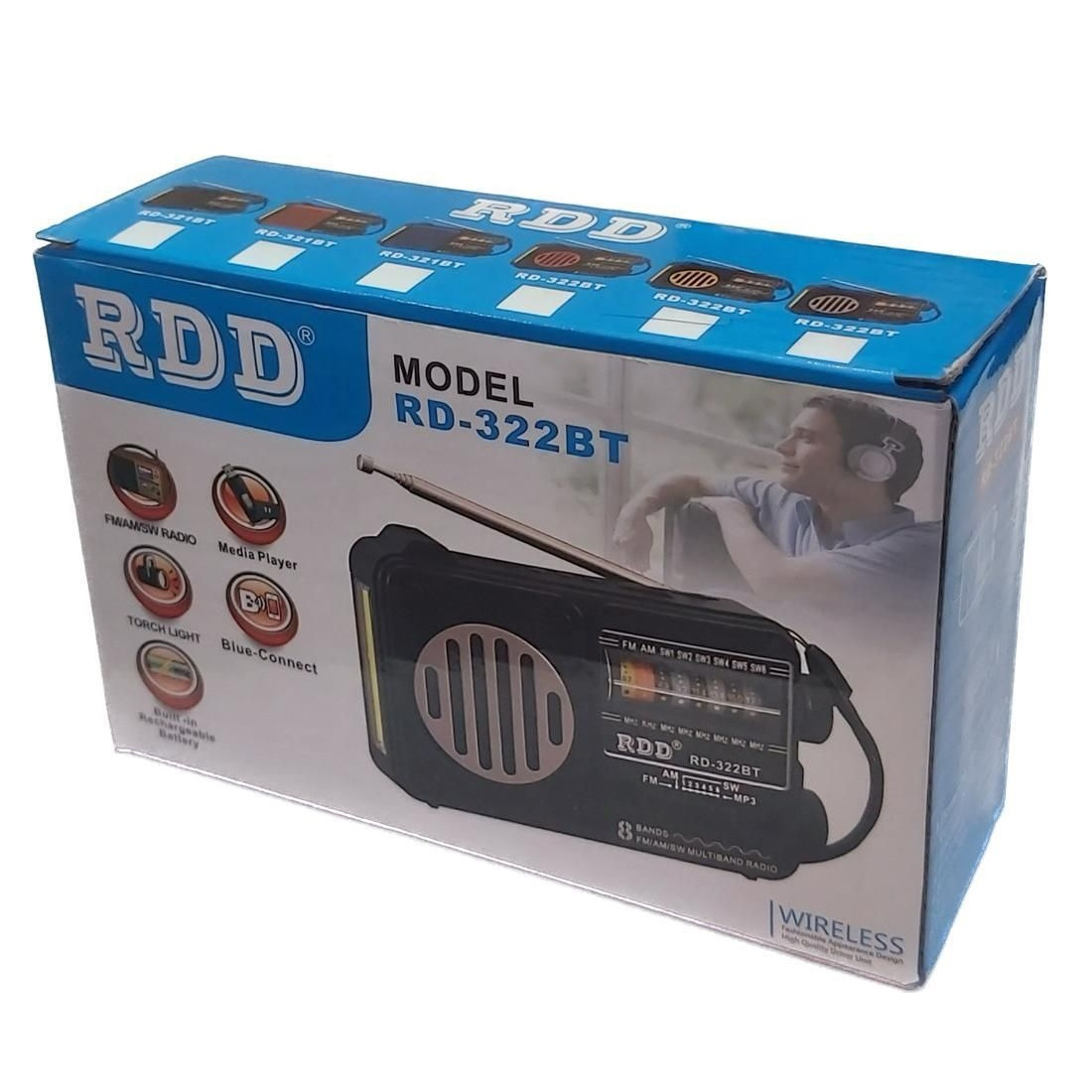 رادیو آر دی دی مدل RD-322BT