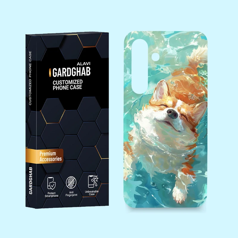 کاور گارد قاب مدل حیوانات مناسب برای گوشی موبایل سامسونگ Galaxy S24