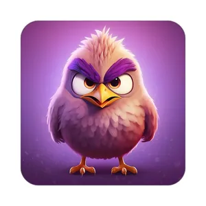 زیر لیوانی کاکتی طرح حیوانات کارتونی مدل mp27504