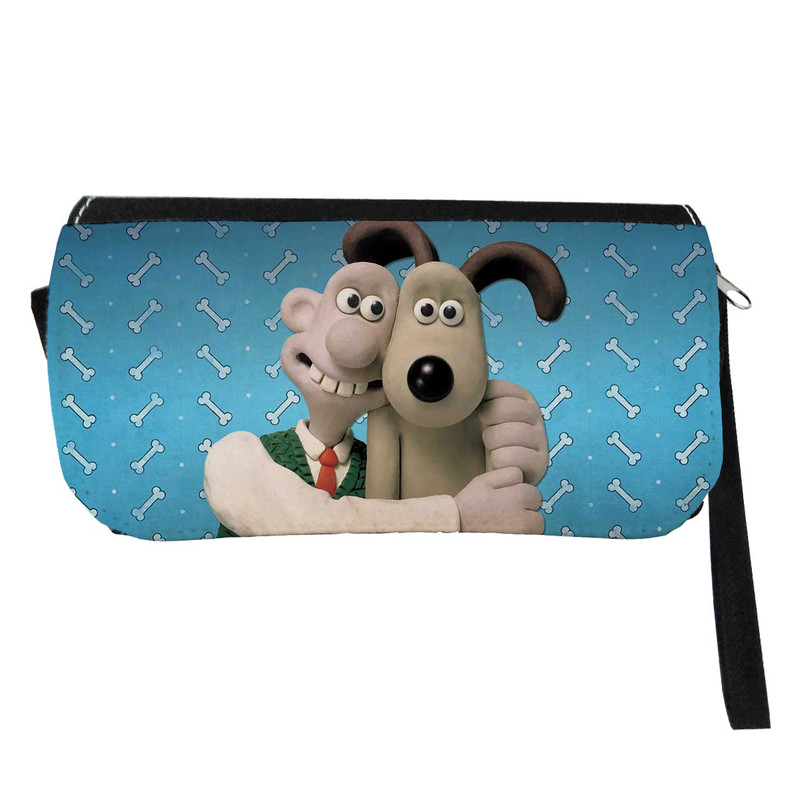 جامدادی مدل دوزیپ طرح والاس و گرومیت کد NI394