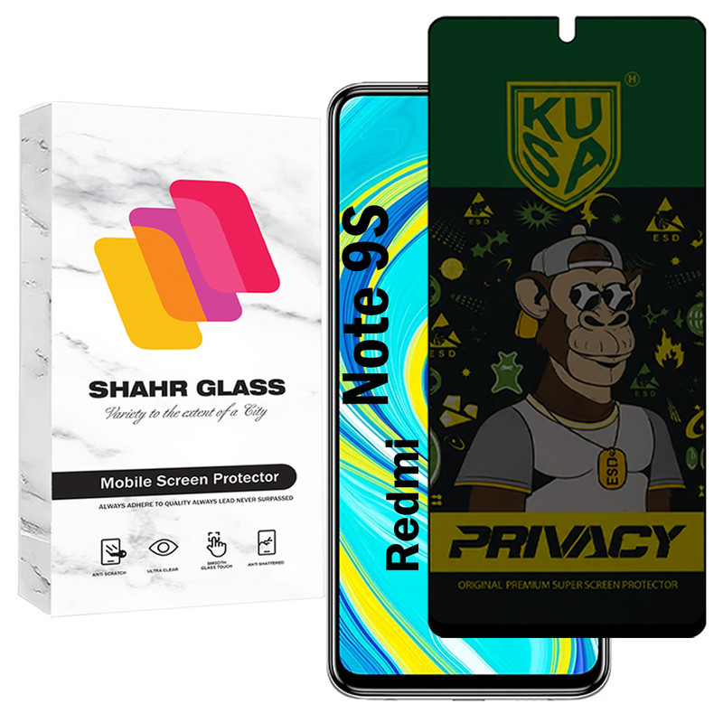 محافظ صفحه نمایش شهر گلس مدل PRVKUS مناسب برای گوشی موبایل شیائومی Redmi Note 9S


