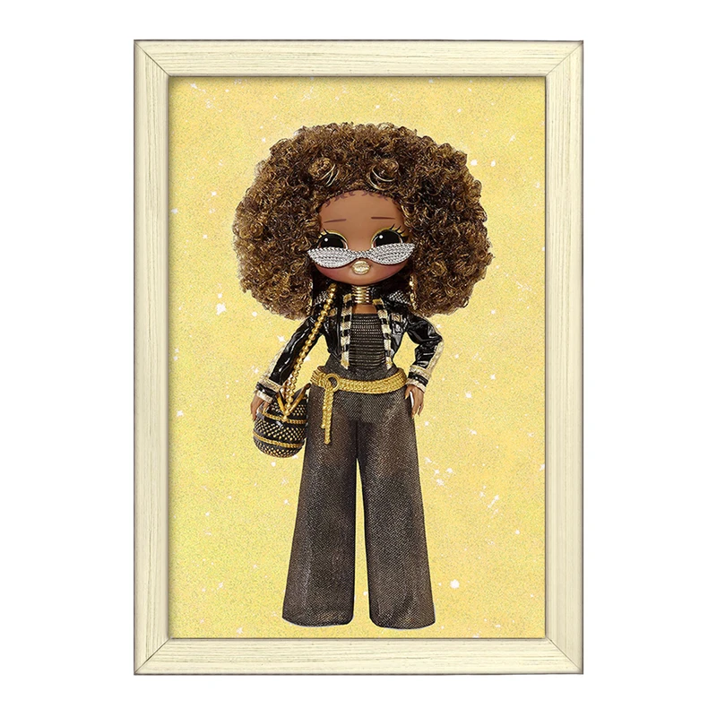 تابلو خندالو طرح عروسک ال او ال LOL کد 27886