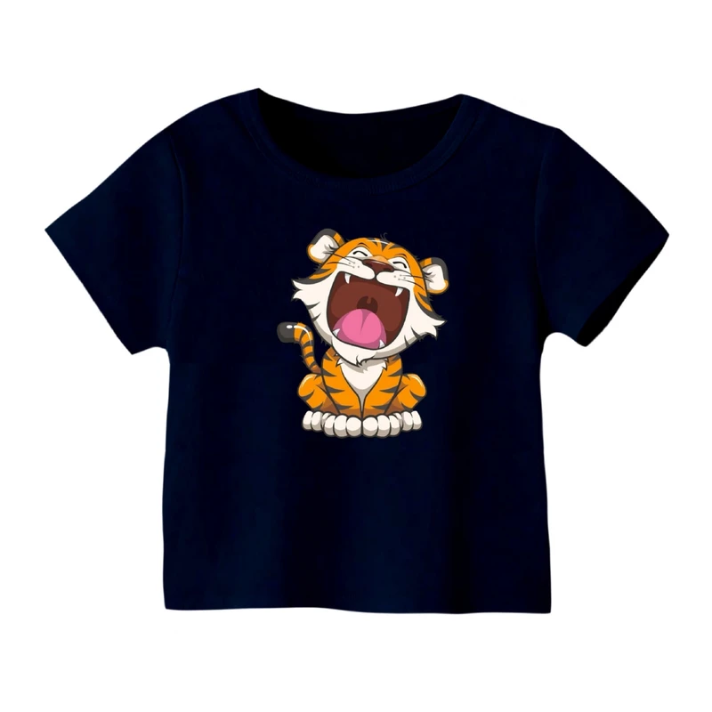 تی شرت آستین کوتاه بچگانه مدل ببر کد ۷