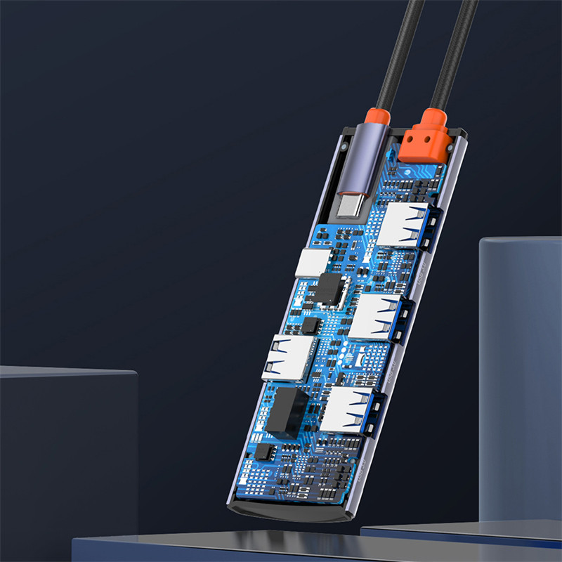 هاب 5 پورت USB-C الدینیو مدل DS-15U