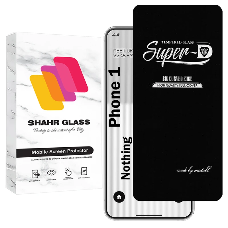 محافظ صفحه نمایش شهر گلس مدل SUPERDNSH مناسب برای گوشی موبایل ناتینگ Phone 1
