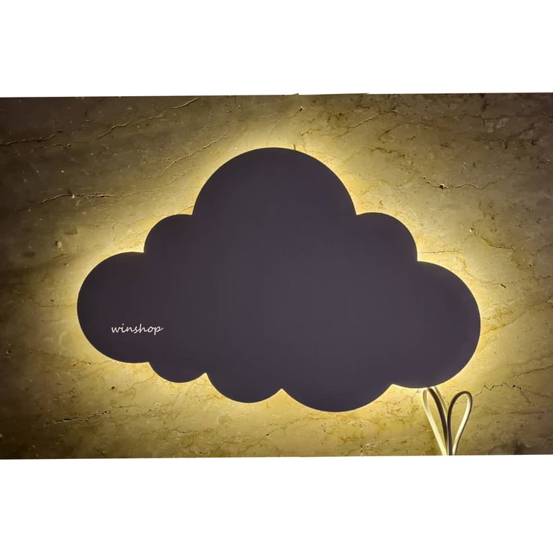 چراغ خواب اتاق کودک مدل ابر کد win001