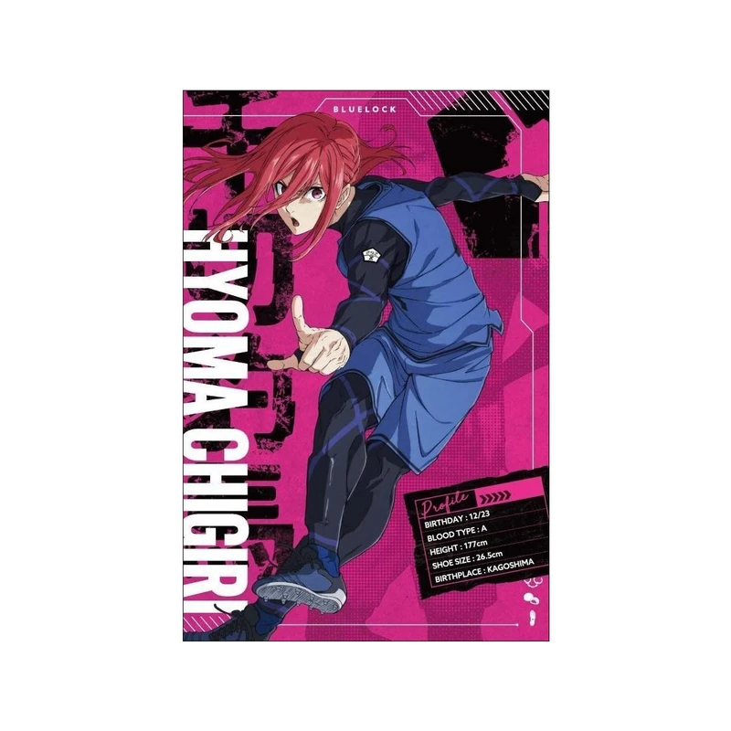 پوستر بوم استیکر طرح انیمه Blue Lock مدل Chigiri کد P175