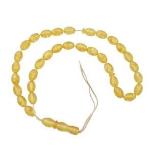 تسبیح بازرگانی میلادی مدل کهربا کد T_285