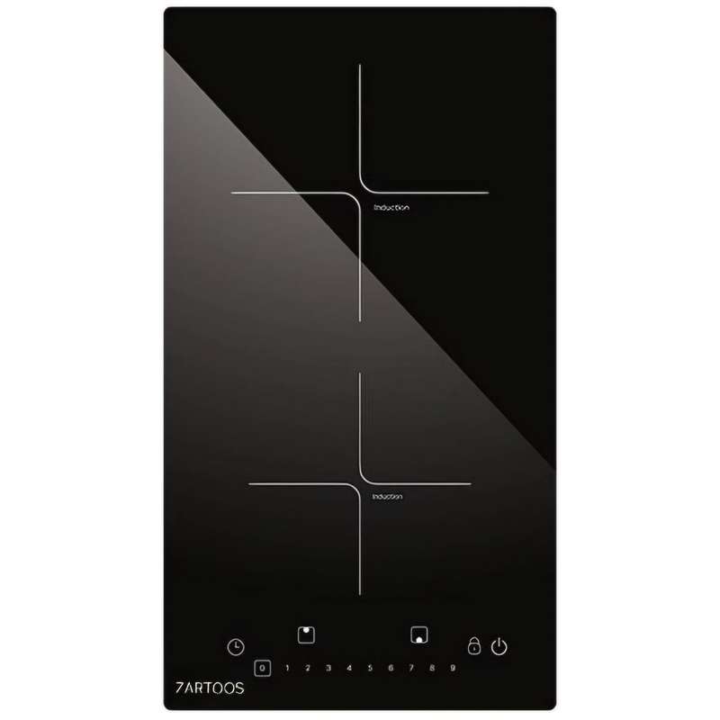 اجاق گاز صفحه‌ای دو شعله زرتوس مدل ZIE02 اینداکشن