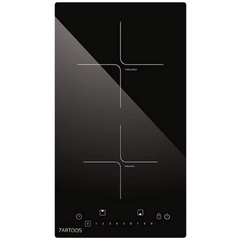 اجاق گاز صفحه‌ای دو شعله زرتوس مدل ZIE02 اینداکشن