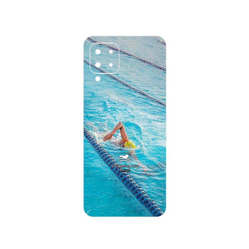 برچسب پوششی ماهوت مدل Swimming مناسب برای گوشی موبایل سامسونگ Galaxy M22