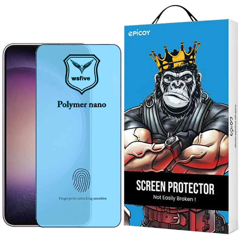 محافظ صفحه نمایش اپیکوی مدل Polymer Nano مناسب برای گوشی موبایل سامسونگ Galaxy S23/ S22