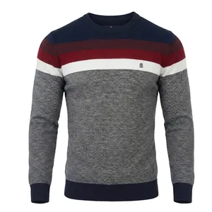 پلیور یقه گرد مردانه مدل kh3