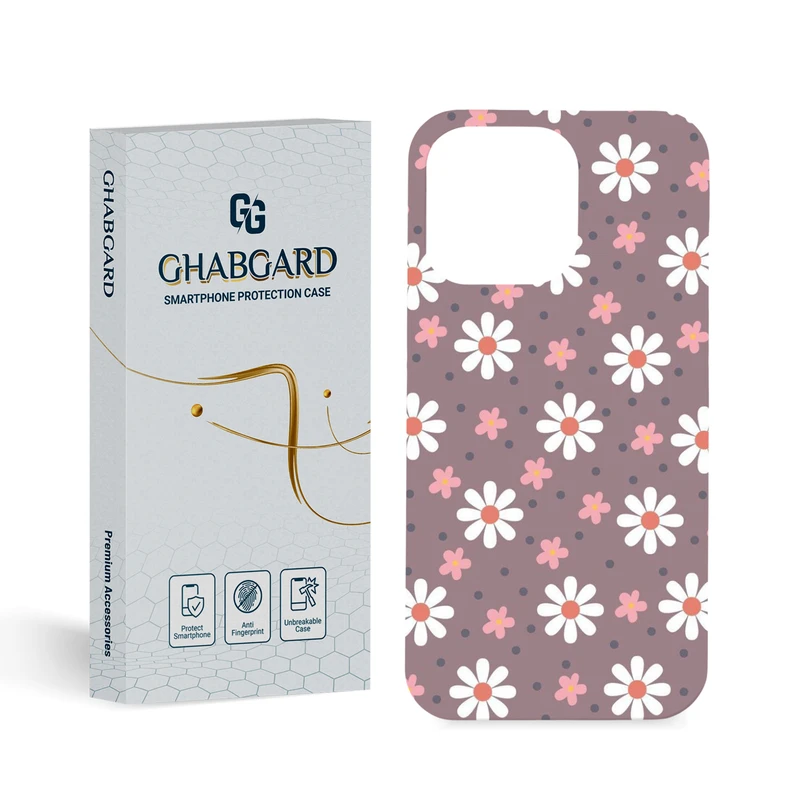 کاور قاب گارد مدل گل مناسب برای گوشی موبایل اپل iPhone 13 Pro