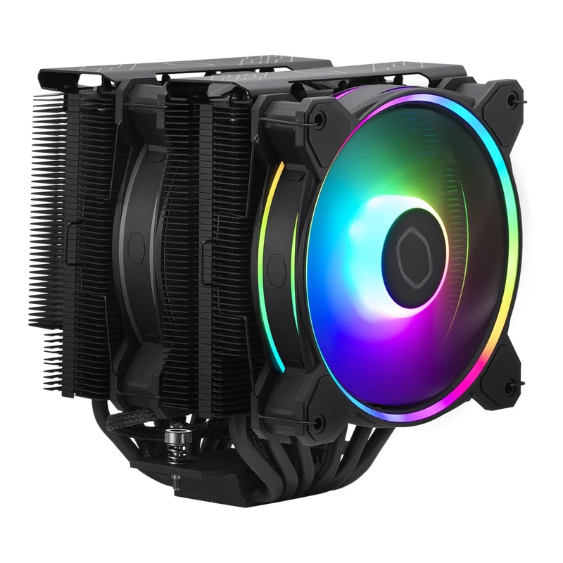 سیستم خنک کننده بادی کولر مستر مدل HYPER 622 HALO BLACK