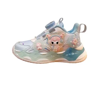 کفش راحتی چراغدار دخترانه مدل کرومی