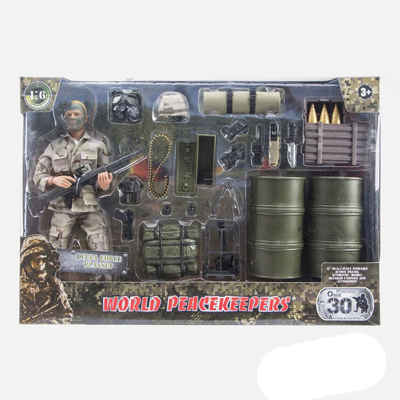 ست اسباب بازی جنگی مدل Dela force کد 90602