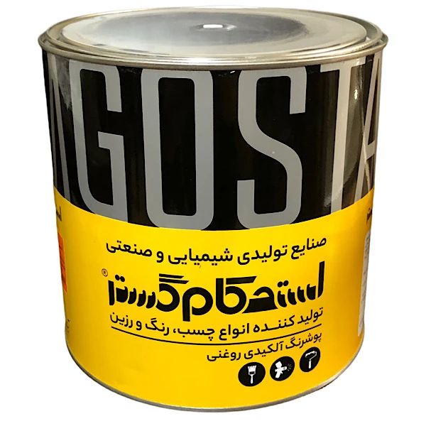 ضدزنگ اخرایی استحکام گستر کد ۲۰۰ حجم ۵ لیتر