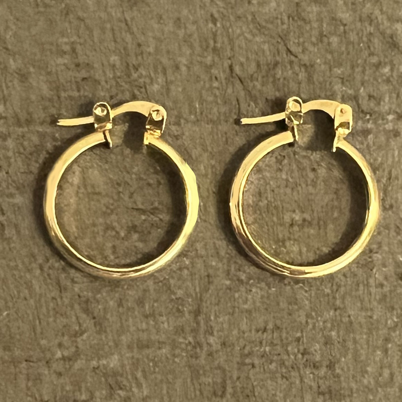 گوشواره طلا 18 عیار زنانه دوست خوب مدل dk536  - 8