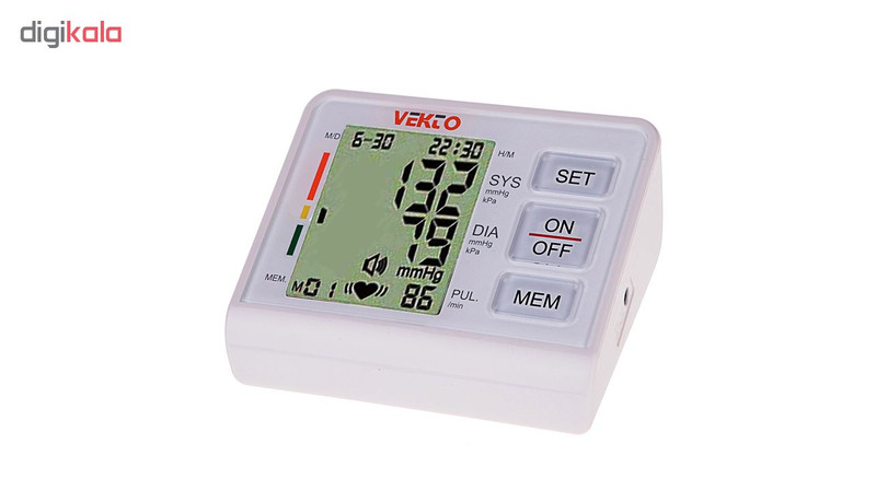 فشارسنج دیجیتال بازویی وکتو مدل PG-800B15S به همراه ترمومتر دیجیتال