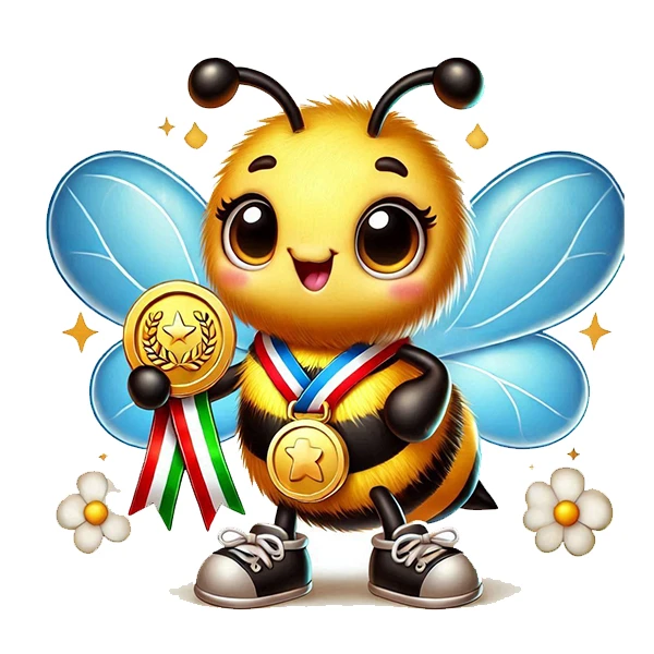 استیکر پارچه و لباس پاد آفرین طرح زنبور کد 774