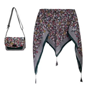 ست کیف و روسری زنانه مدل طراوت کد 2214