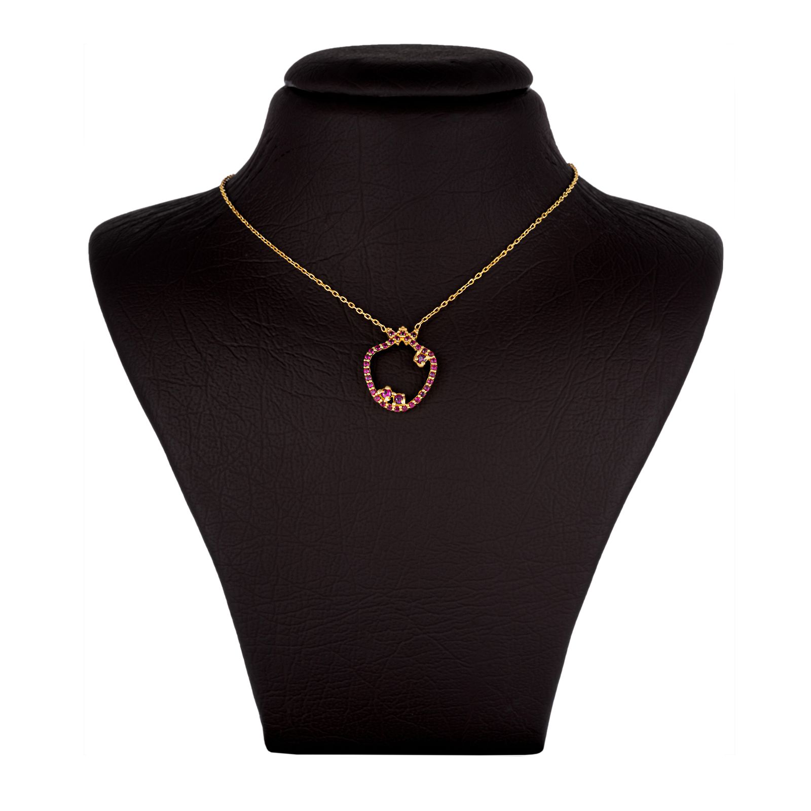 گردنبند طلا 18 عیار زنانه جواهری سون مدل 2091 -  - 1