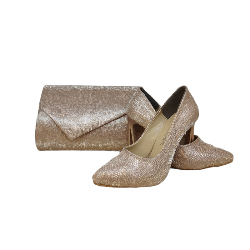 ست کیف و کفش زنانه مدل لمه ترک