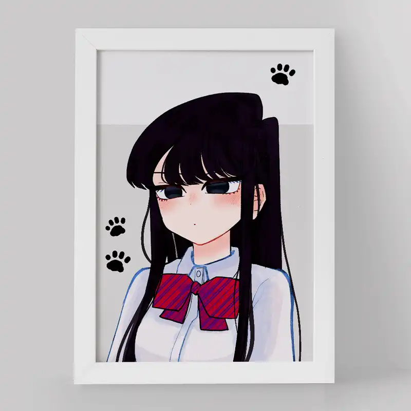 تابلو خندالو مدل انیمه کومی سان کد 16095