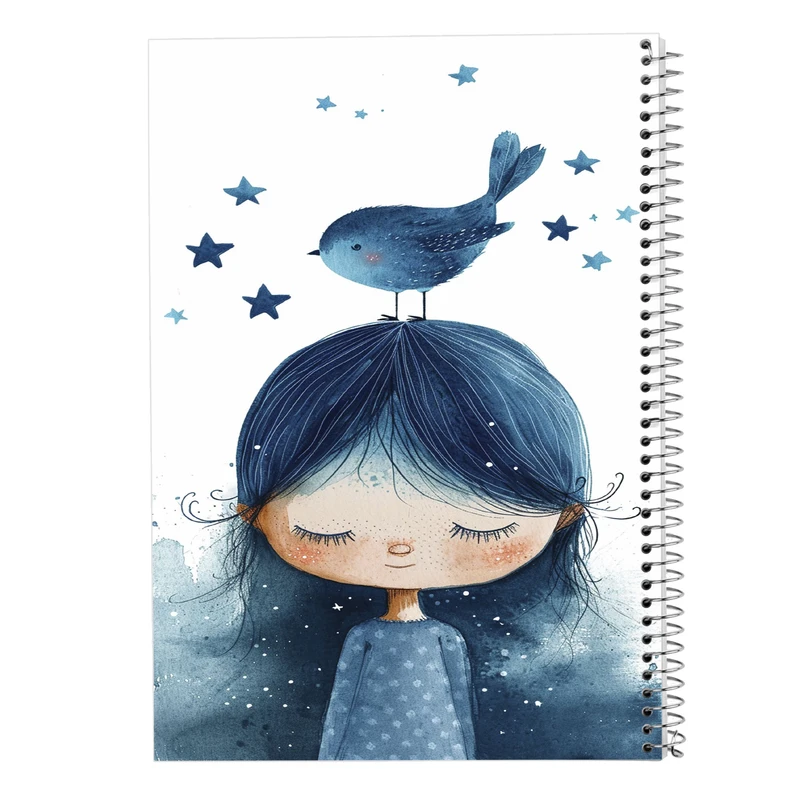 دفتر مشق 50 برگ مدوپد مدل دخترانه کد DF15835