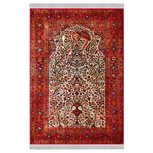 فرش پارچه‌ای دفه مدل فرشینه طرح مدرن کد 887