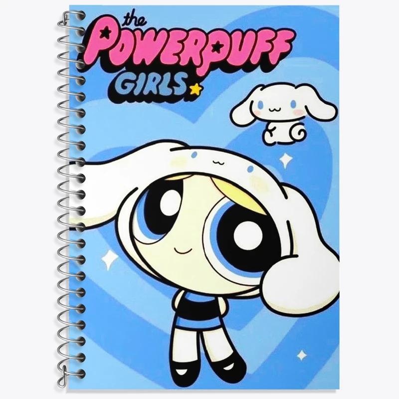 دفتر نت موسیقی 50 برگ خندالو طرح دختران نیرومند (The Powerpuff Girls) کد N1732