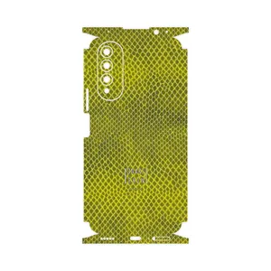 MAHOOT Yellow Snake Skin-FullSkin Cover Sticker for Wiko T50
