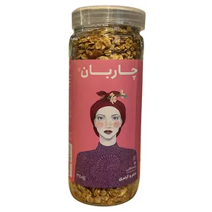 موسلی گرانولا بادام و کرنبری چاربان - 380 گرم