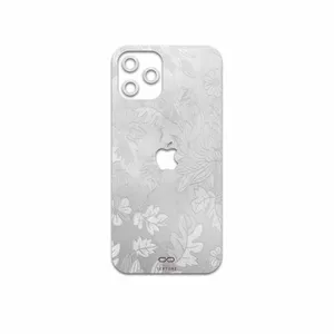MAHOOT Silver-Wildflower Cover Sticker for Apple iPhone 12 Pro