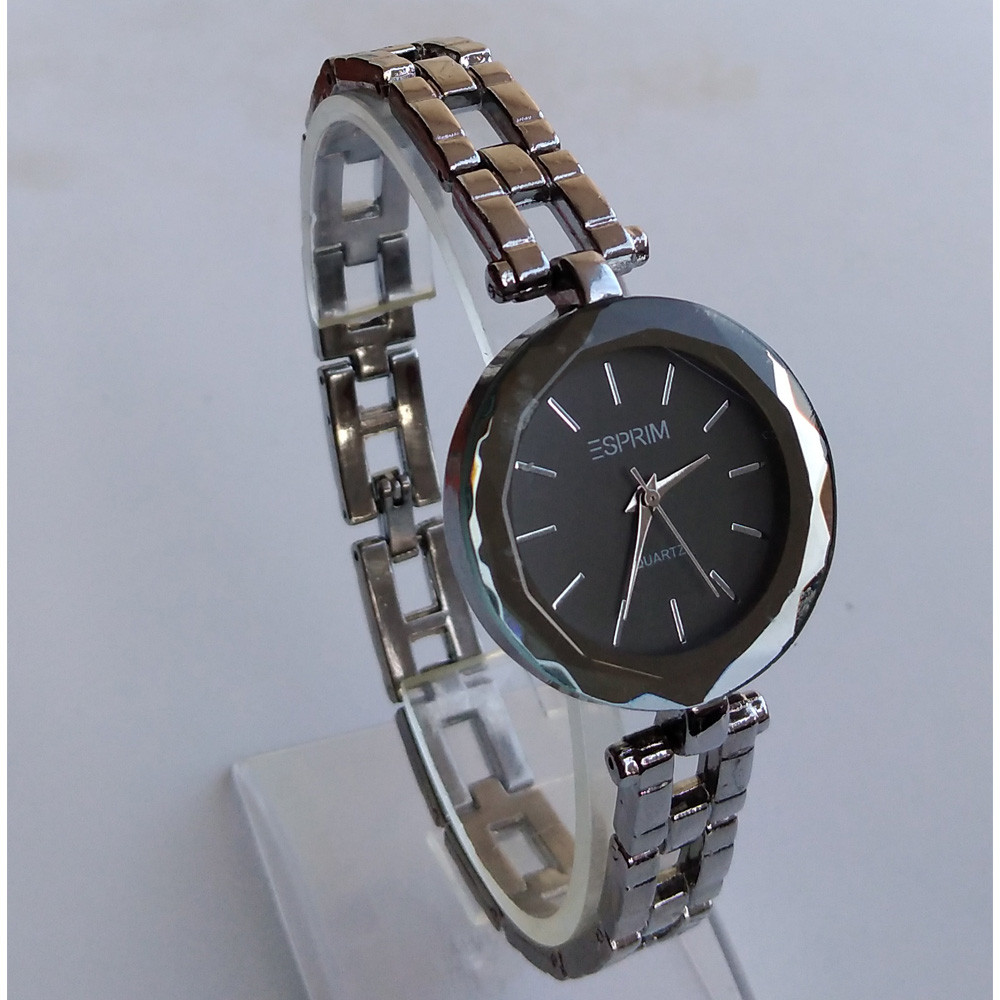 ساعت مچی عقربه ای دخترانه مدل بندفلزی کد 28