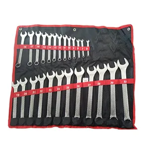 آچار یکسر تخت و یکسر رینگی مدل SP632 مجموعه 25 عددی