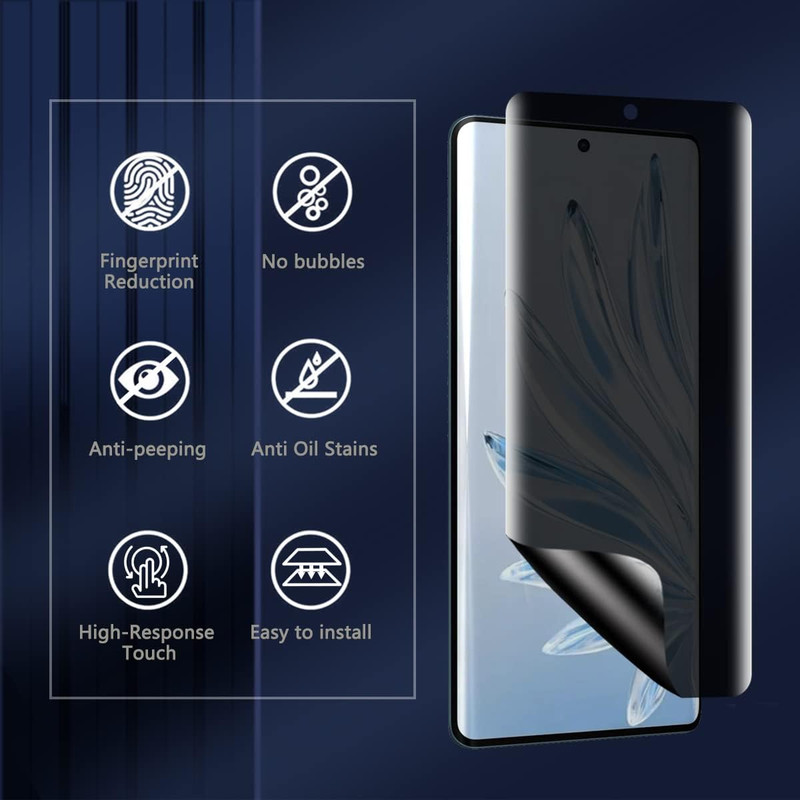 محافظ صفحه نمایش حریم شخصی بادیگارد مدل Hydrogel مناسب برای گوشی موبایل شیائومی Redmi Note 15 Pro / Note 15 Pro Plus