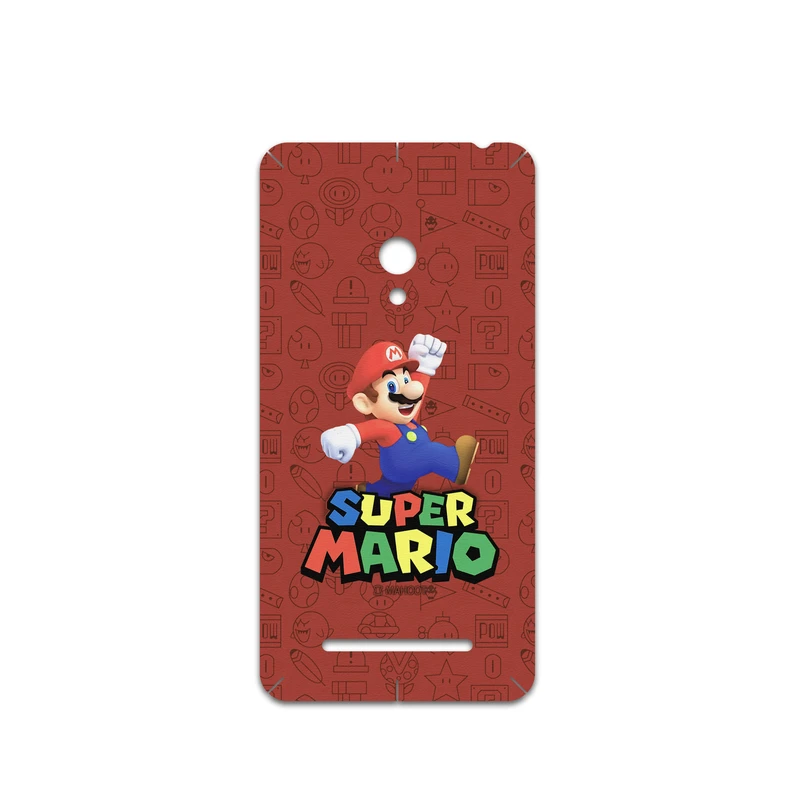 برچسب پوششی ماهوت مدل Super-Mario-Game مناسب برای گوشی موبایل ایسوس Zenfone 5