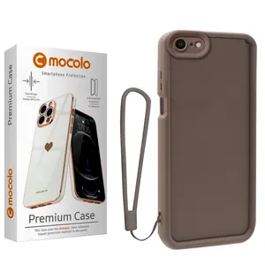 کاور موکولو مدل Silicone Puffer Strap مناسب برای گوشی موبایل اپل iPhone 7/ 8 به همراه بند