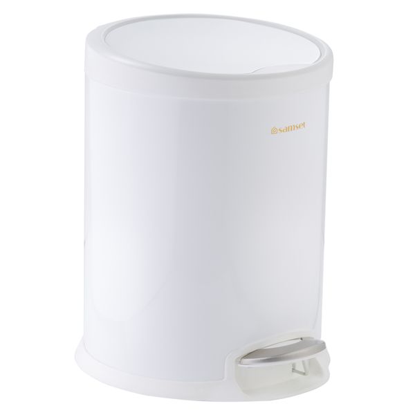 سطل زباله پدالی سام ست مدل V طرح  استوانه ای کد 45139 ظرفیت 16 لیتری سطل زباله پدالی سام ست مدل V طرح  استوانه ای کد 45139 ظرفیت 16 لیتری